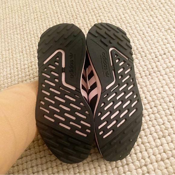 NWT Adidas MULTIX RUNNING SHOES black purple ArtGW3007 US3.5 - Picture 4 of 5